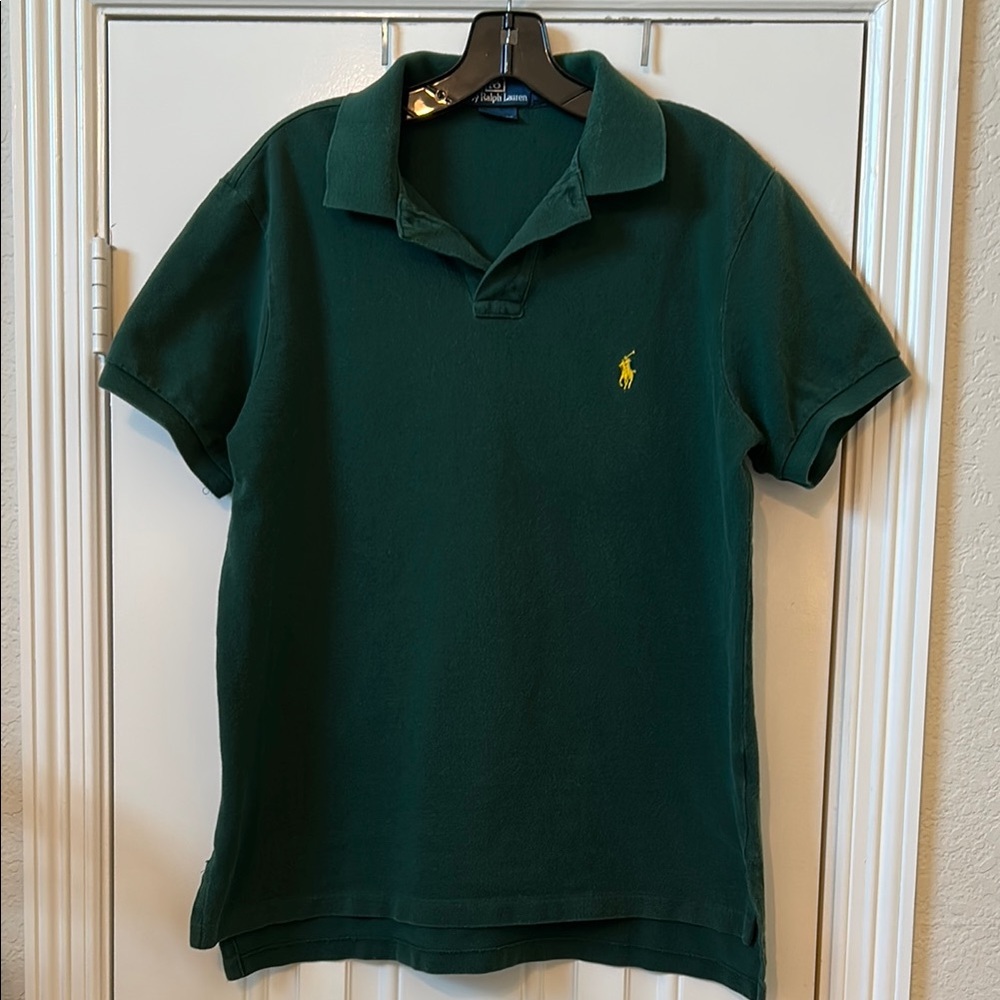 Polo by Ralph Lauren Yellow Polo Shirt Classic Design